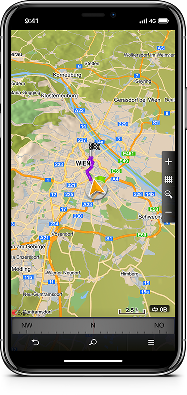 Android iOS iPhone App Tourenplanung Routenoptimierung Routenplanung Fahrer Mitarbeiter